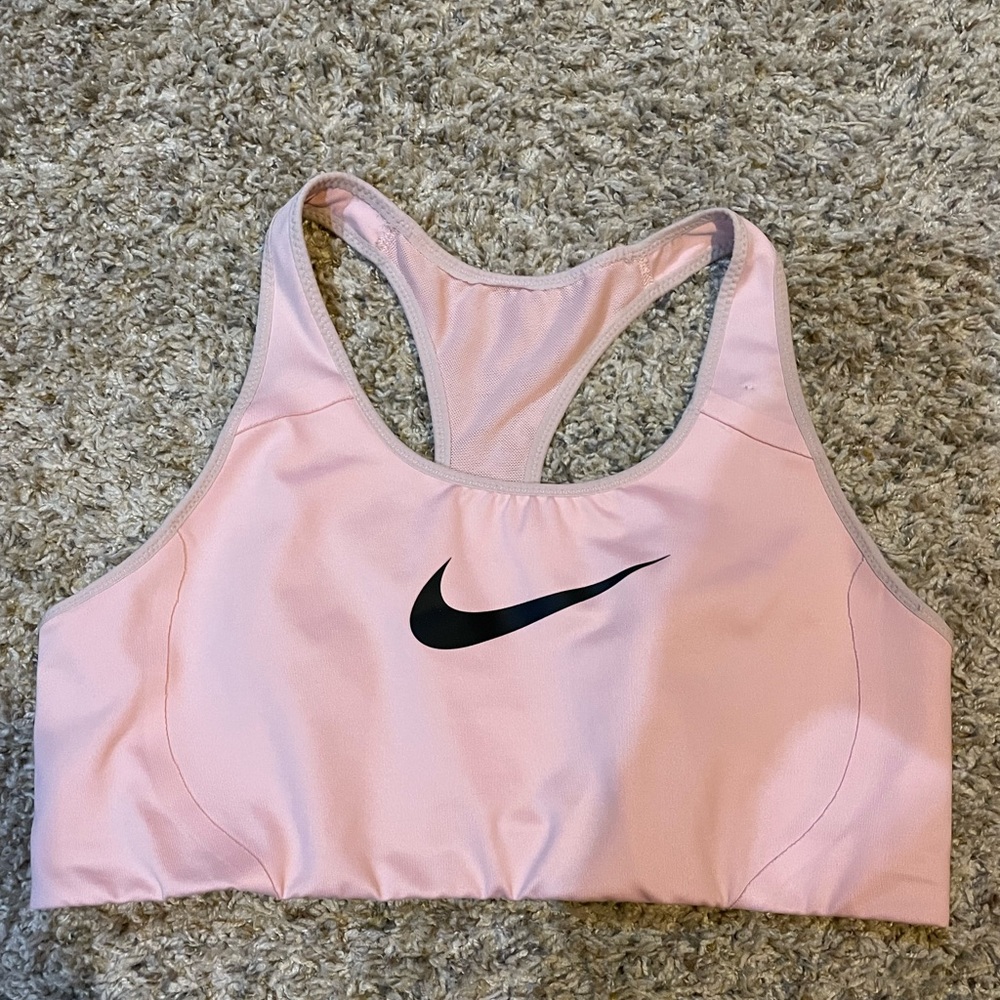 Nike pink sports bra, large.